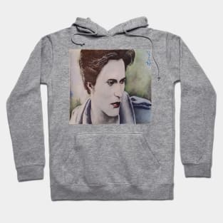 Color pencil drawing of Edward from Twilight Hoodie